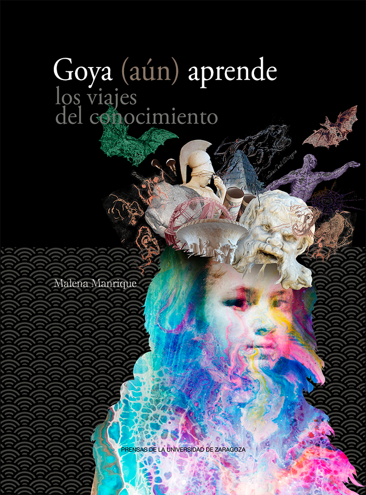 Monography on the sources of the art of Goya, edited by Zaragoza University Press. Cover by JJ Beeme